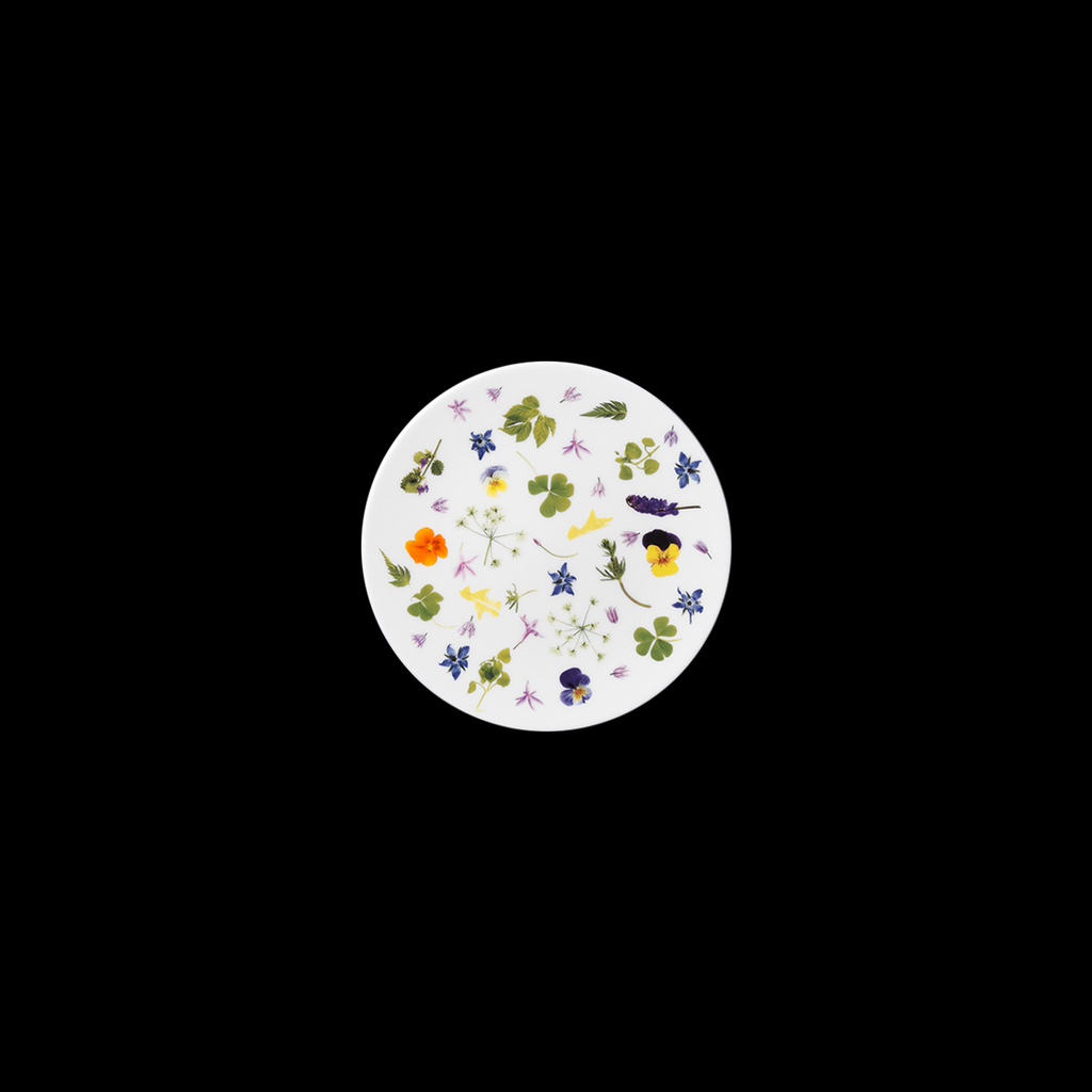Teller flach 21 cm, Fine Bone China Dekor