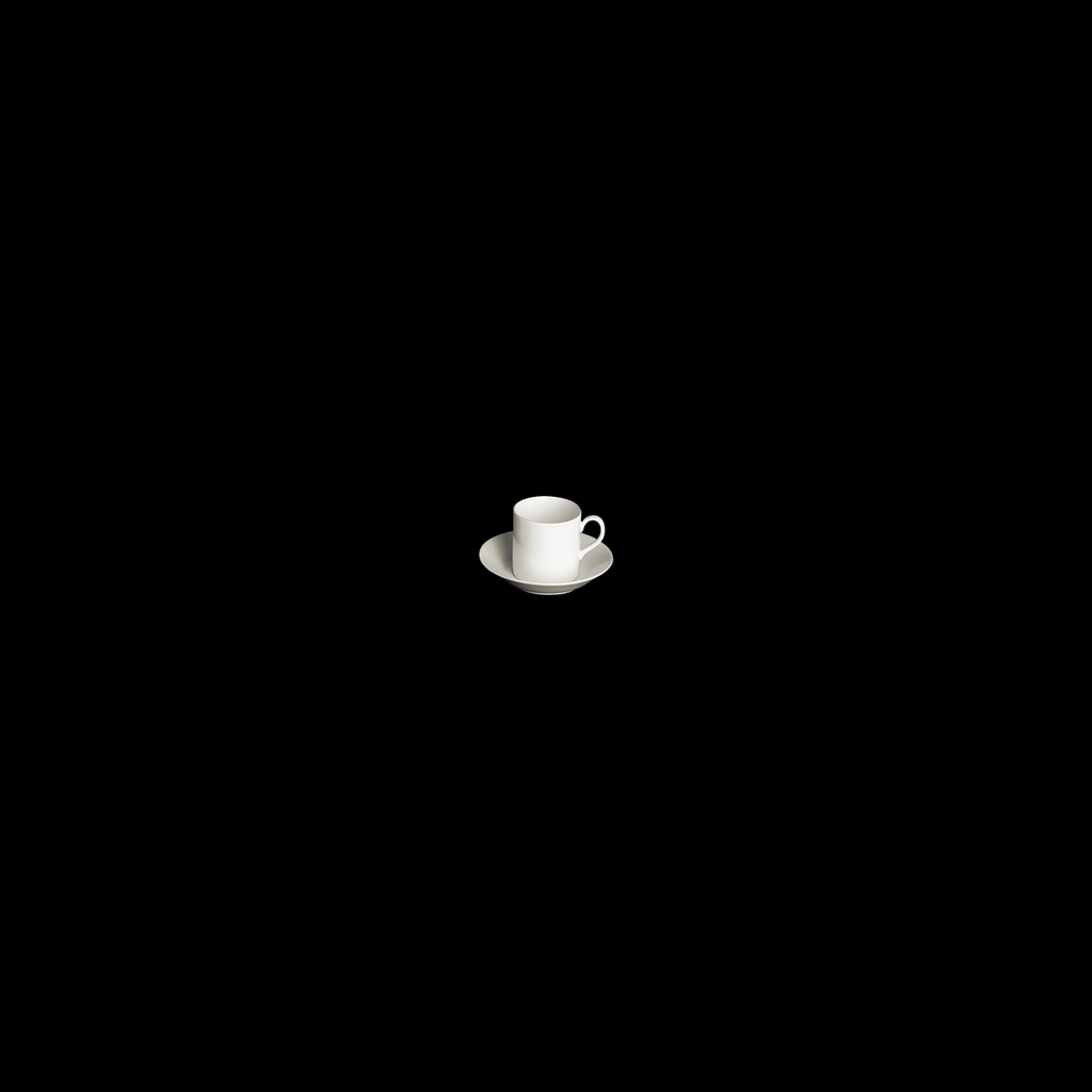 Espresso-Obertasse zylindrisch 0,10 l, Konisch-Zylindrisch