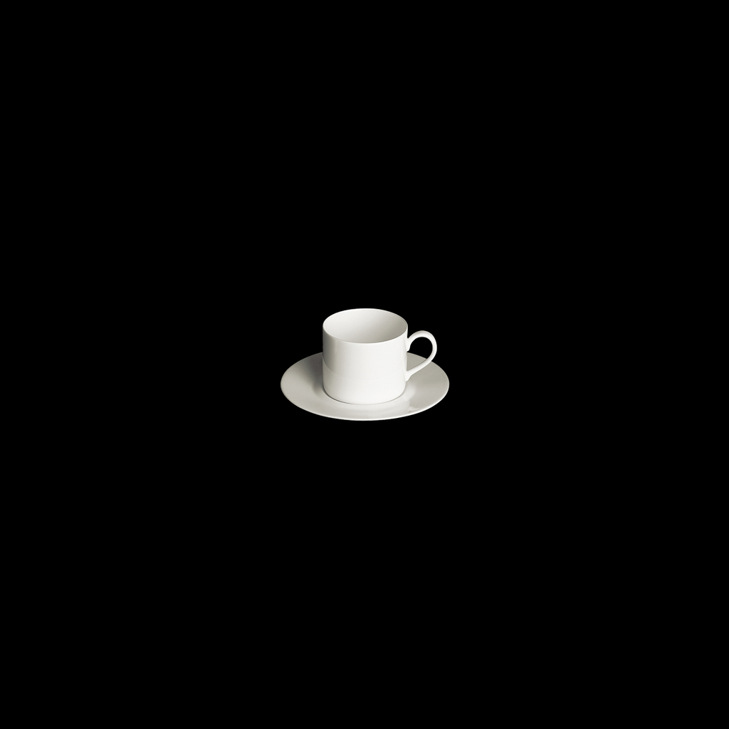 Untertasse flach 16 cm, Konisch-Zylindrisch