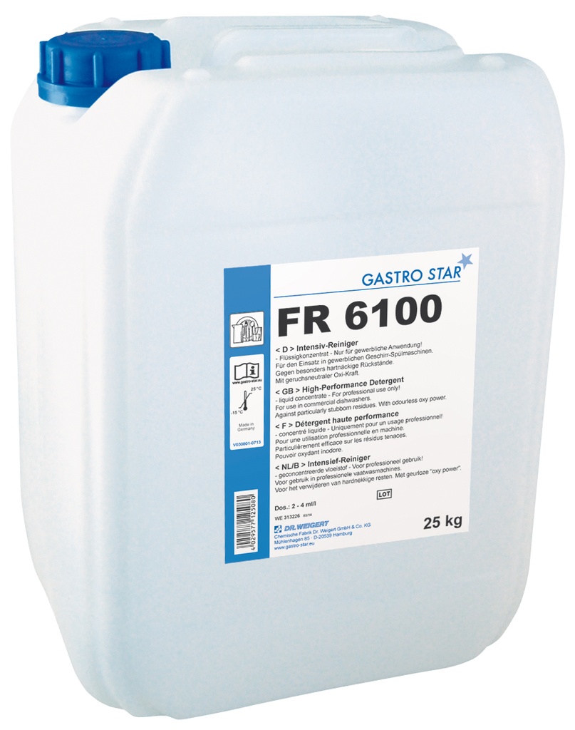 Geschirr-Reiniger, FR 6100 Inhalt: 25kg