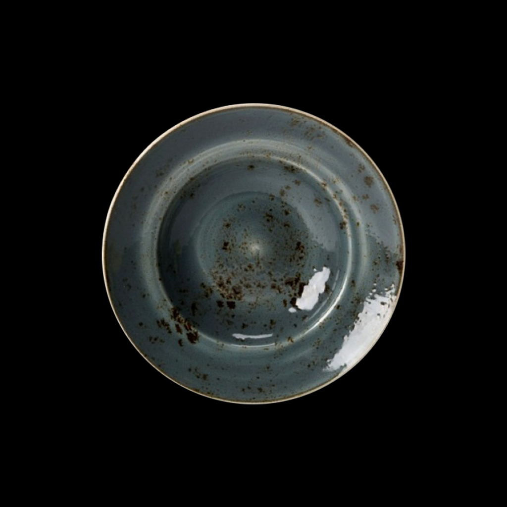Teller Nouveau tief Fahne 27 cm, Craft Dekor Blue 