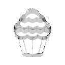 Ausstecher Cupcake Jelly, Ø = 9cm