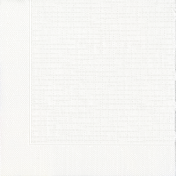Serviette, Klassik, weiß 40x40cm, 4-lg., 1/4-Falz geprägt, 50St./Pk.