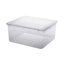 Aufbewahrungsbox "Basixx", Inhalt: 18 l, transparent