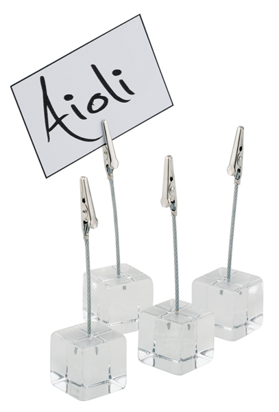 Kartenhalter, 4er-Set