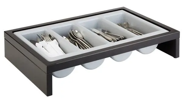 Besteckbehälter 57,5 x 37 cm, 2-teilig, Bridge