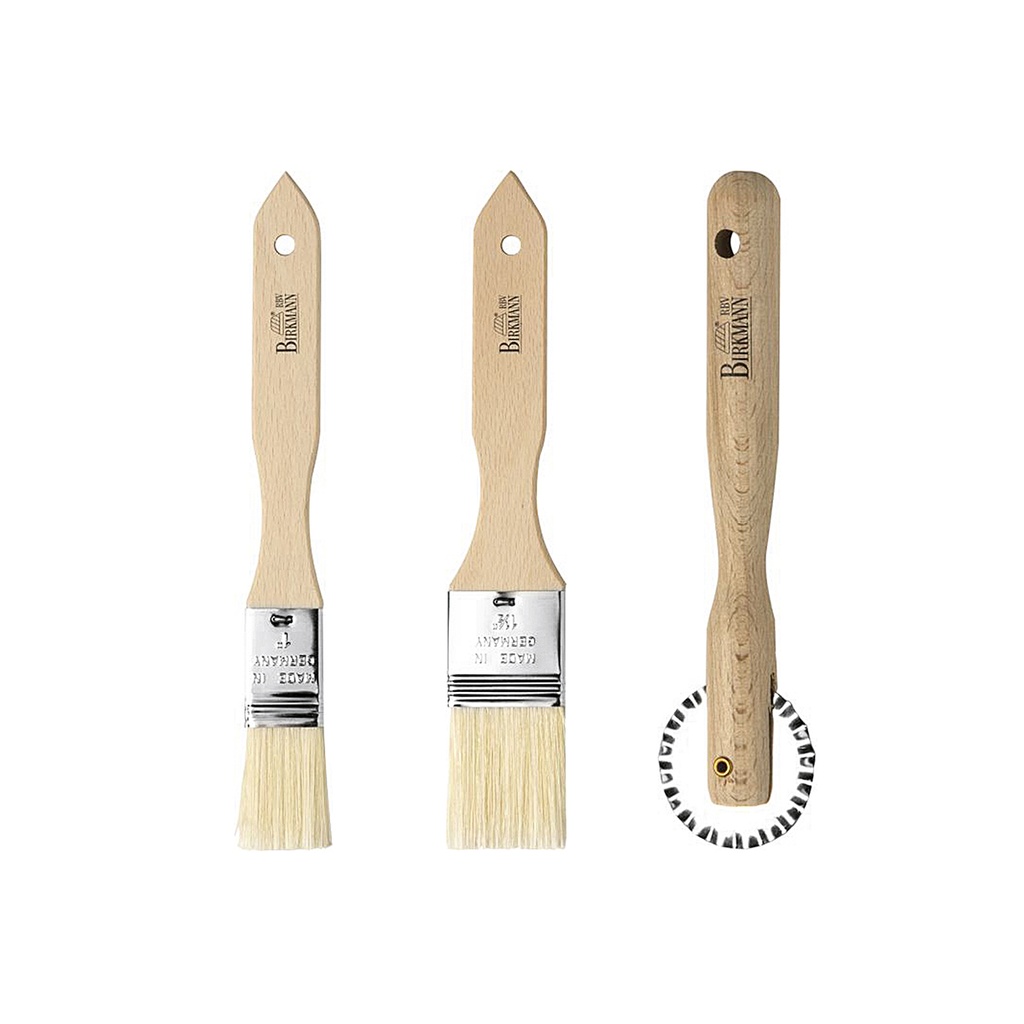 Backpinsel Easy Baking mit Naturborsten 21x3,5cm, 340510         