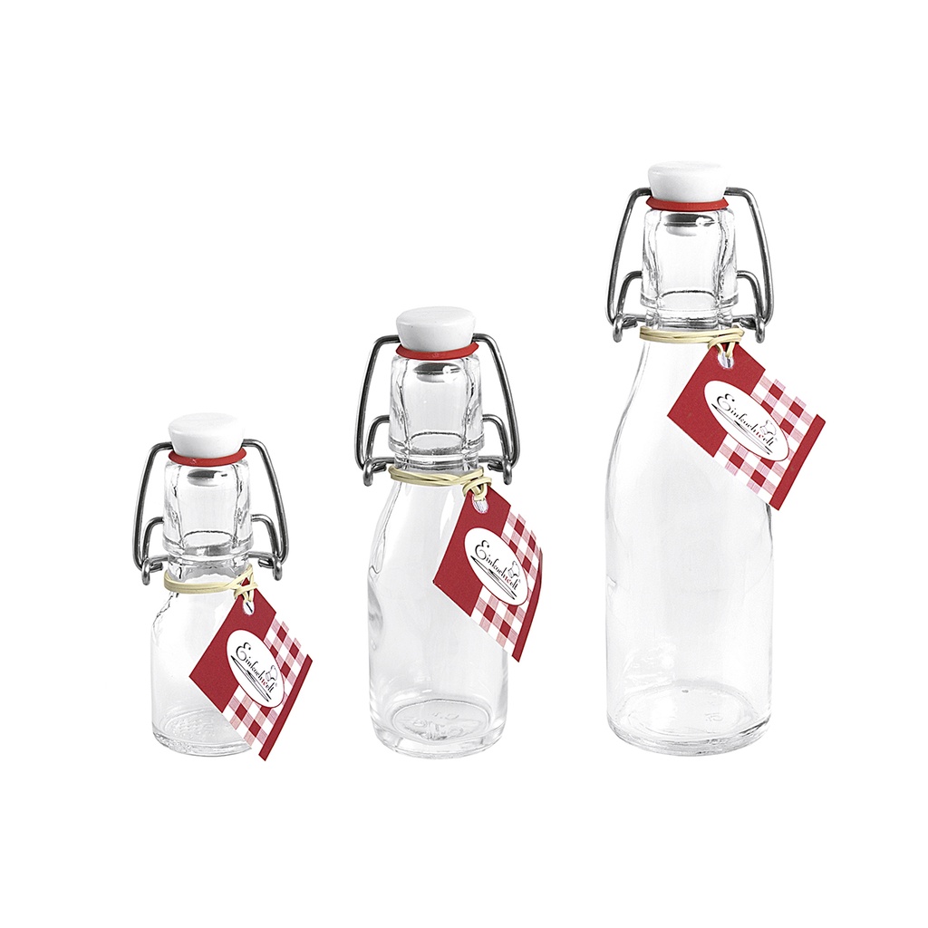 Bügelflasche rund 200ml  , 220200BÜGELK12E