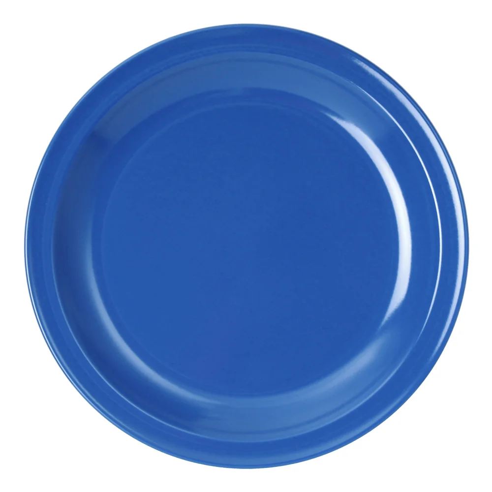 Teller flach 23,5 cm, blau