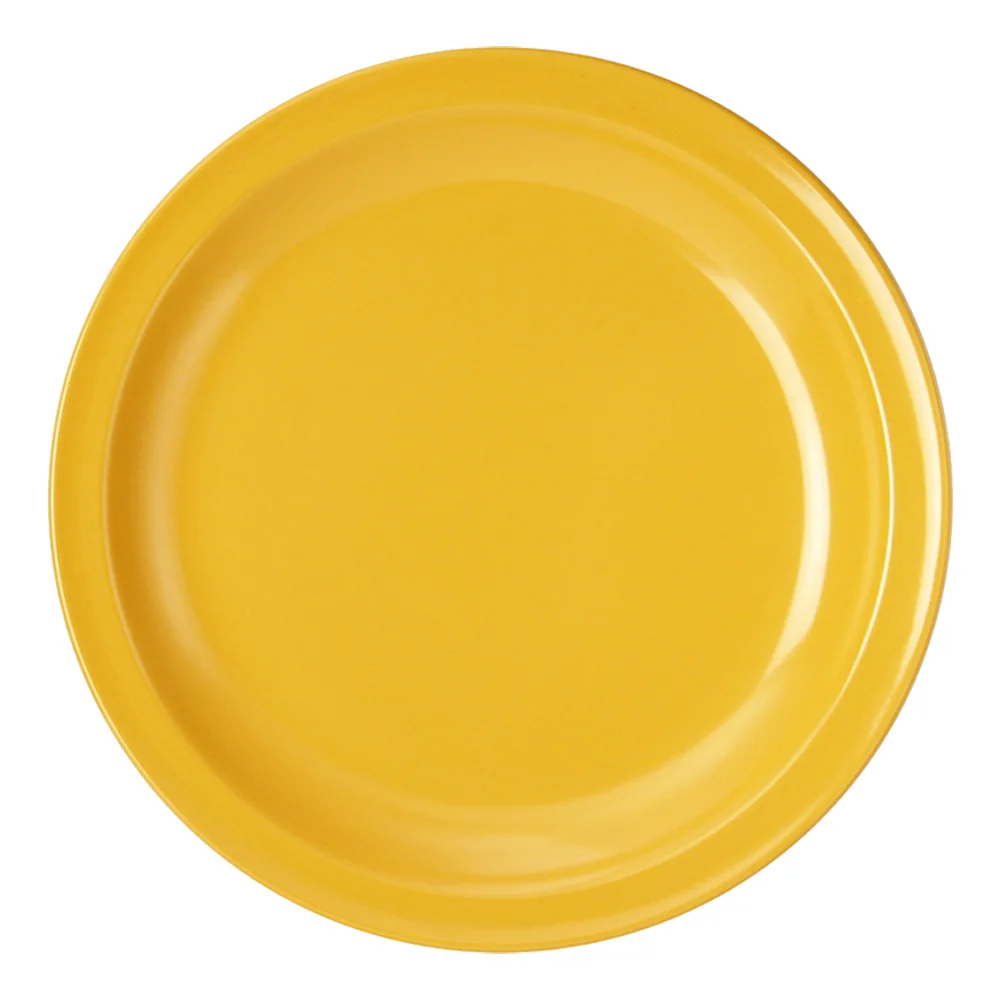 Teller flach 23,5 cm, gelb
