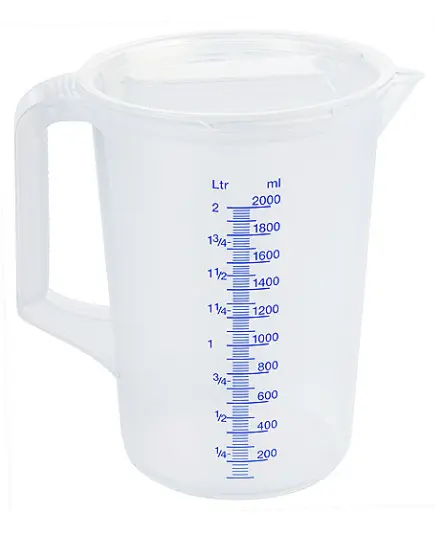 Messbecher 2,00 l, mit Deckel