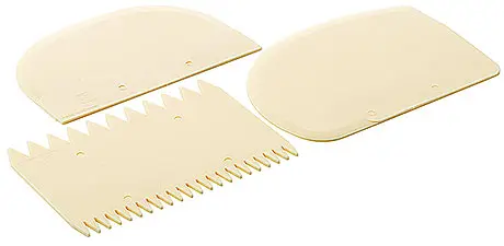 Teigschaber-Set, 3-teilig
