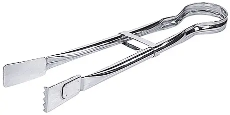 Grillzange, gezahnt