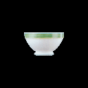 Suppenschale 13 cm, auf Fuß, Brush Green