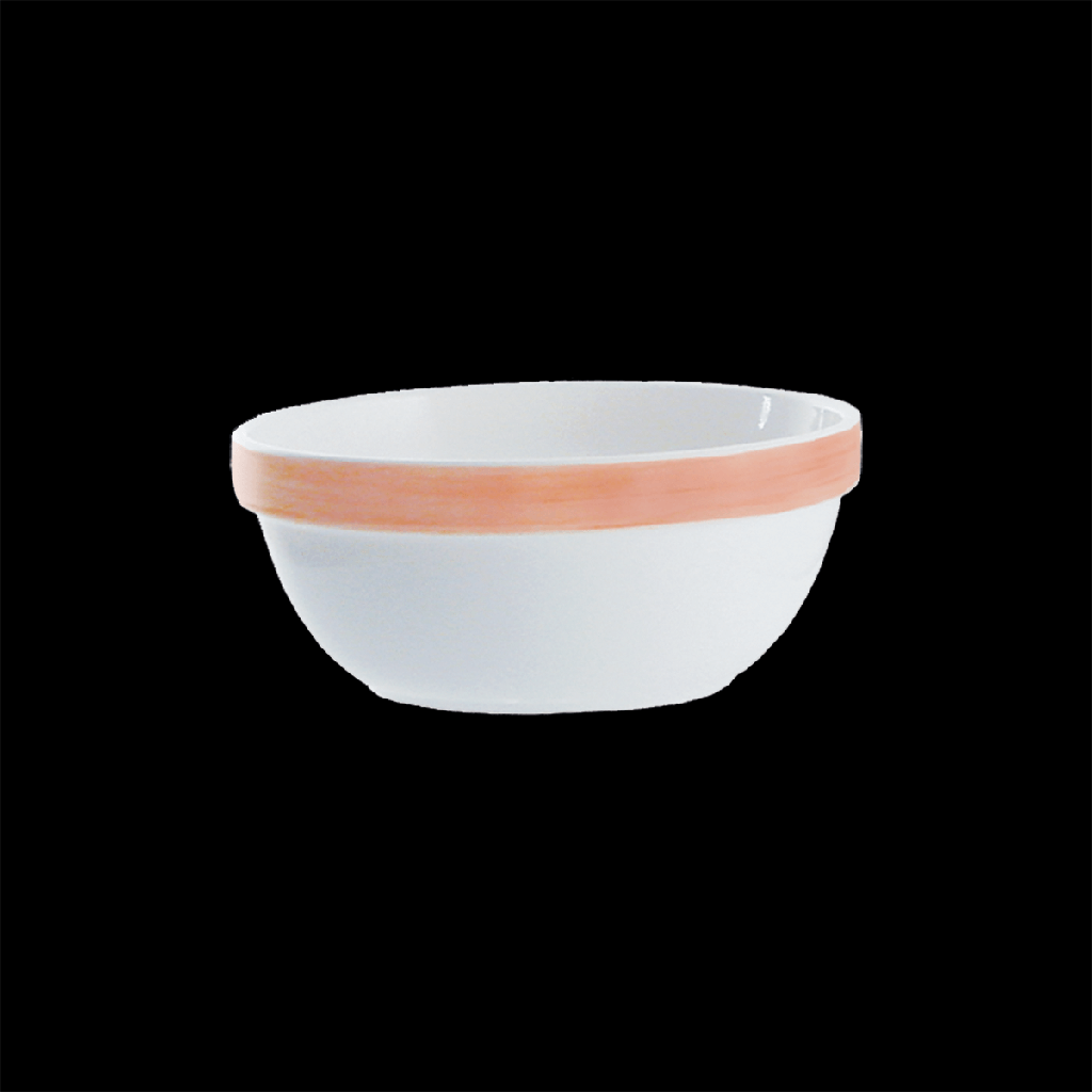 Schale 17 cm, Brush Orange