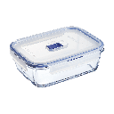 Dose rechteckig 21 x 16 cm, mit Deckel, Pure Box Active
