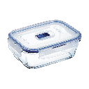 Dose rechteckig 19 x 14 cm, mit Deckel, Pure Box Active