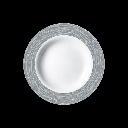 Teller tief 22,5 cm, Brush Grey