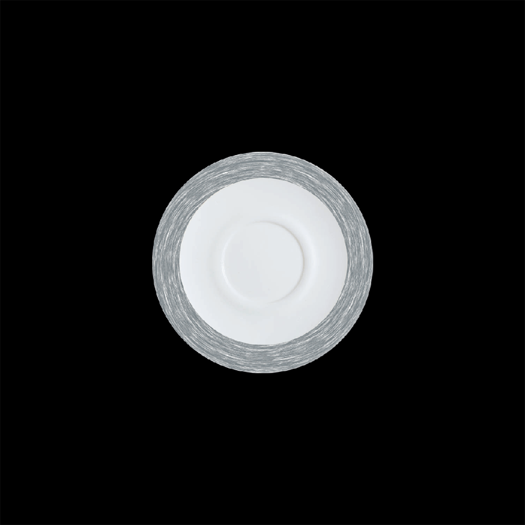 Untertasse 14 cm, Brush Grey