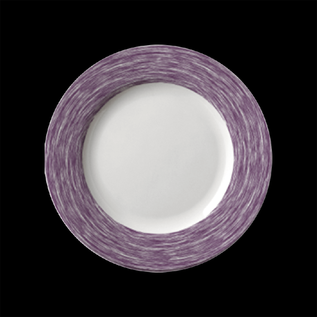 Teller flach 25,2 cm, Brush Purple