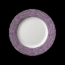 Teller flach 25,2 cm, Brush Purple