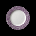 Teller flach 23,5 cm, Brush Purple