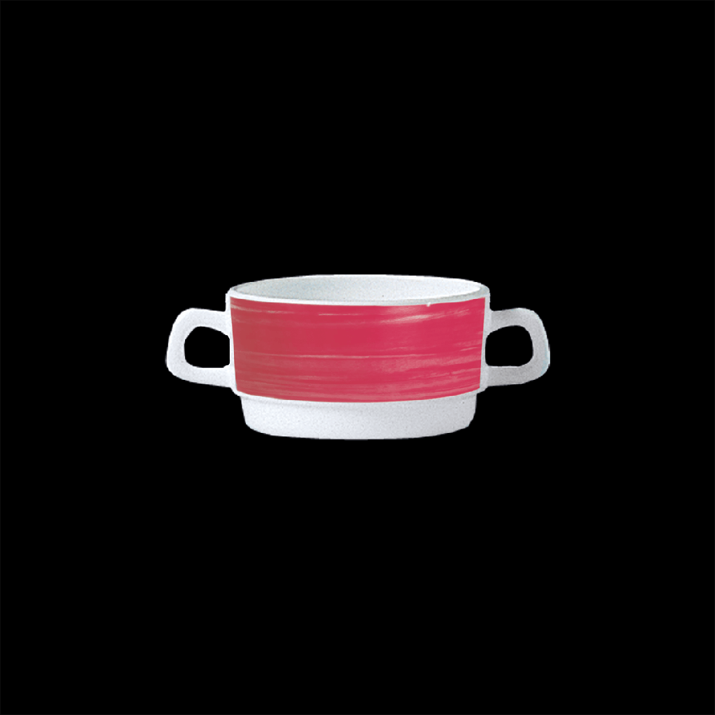 Suppen-Obertasse 0,32 l, Brush Cherry