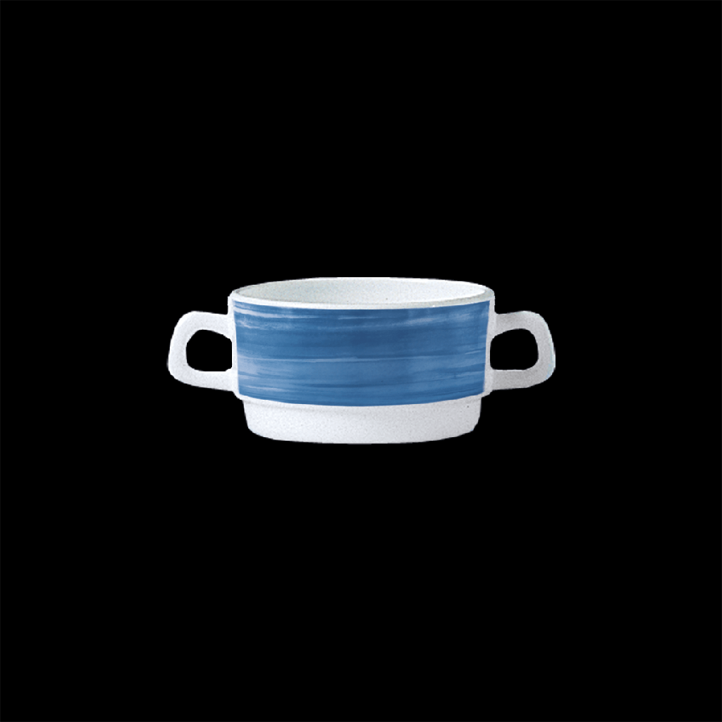 Suppen-Obertasse 0,32 l, Brush Blue Jean