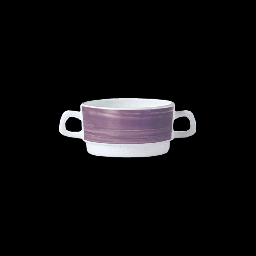 Suppen-Obertasse 0,32 l, Brush Purple
