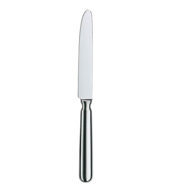 Menümesser Hohlheft mit Wellenschliff, Baguette
