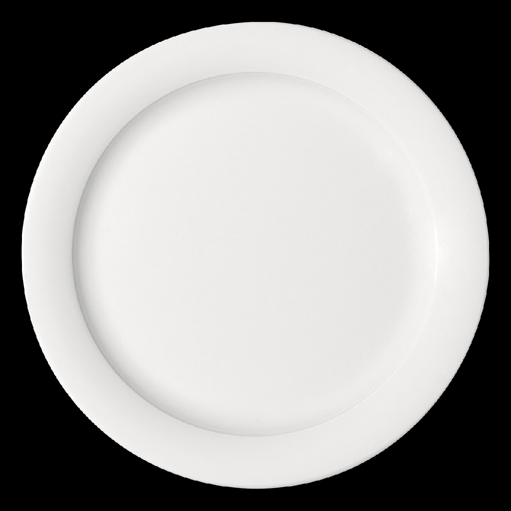 Teller flach Fahne 25 cm, Dimension