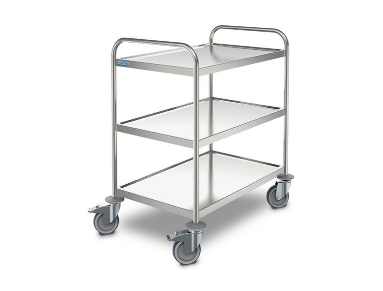Servierwagen SW 6x4/3 mit luftidentischen Rollen