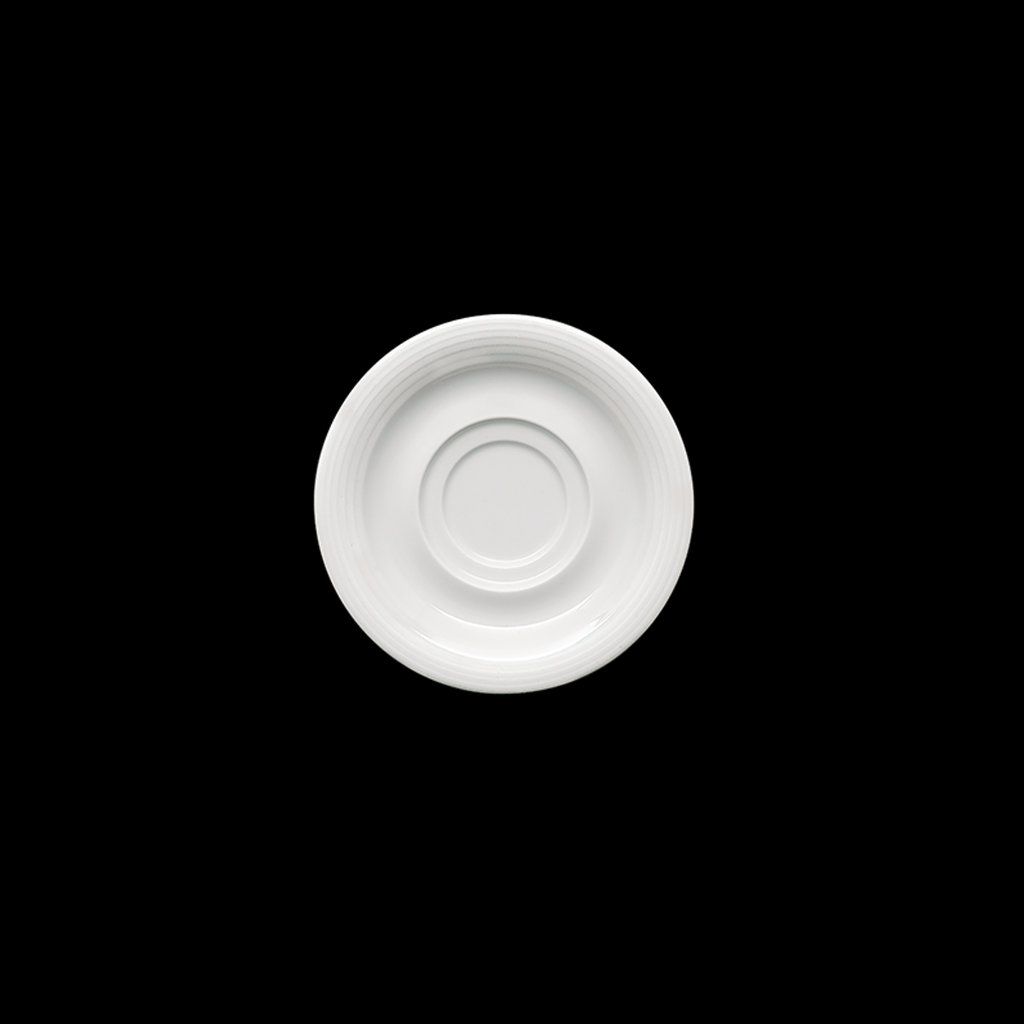 Untertasse Relief 16 cm, mit 2 Spiegel, Invita Dialog