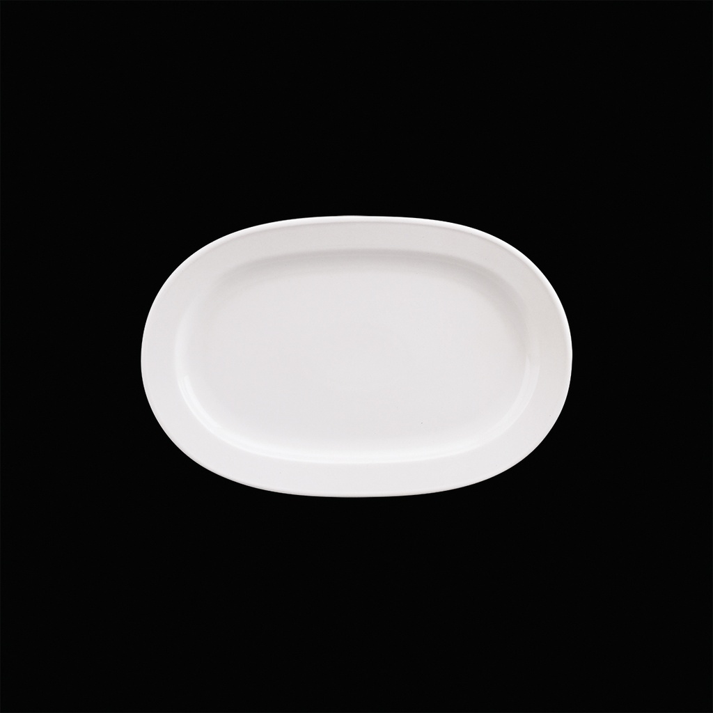 Platte Fahne oval 29 x 20 cm, Form 98