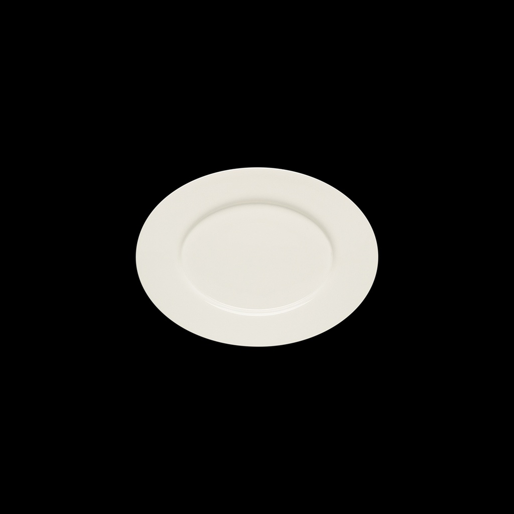 Platte Fahne oval 24 x 18 cm, Purity