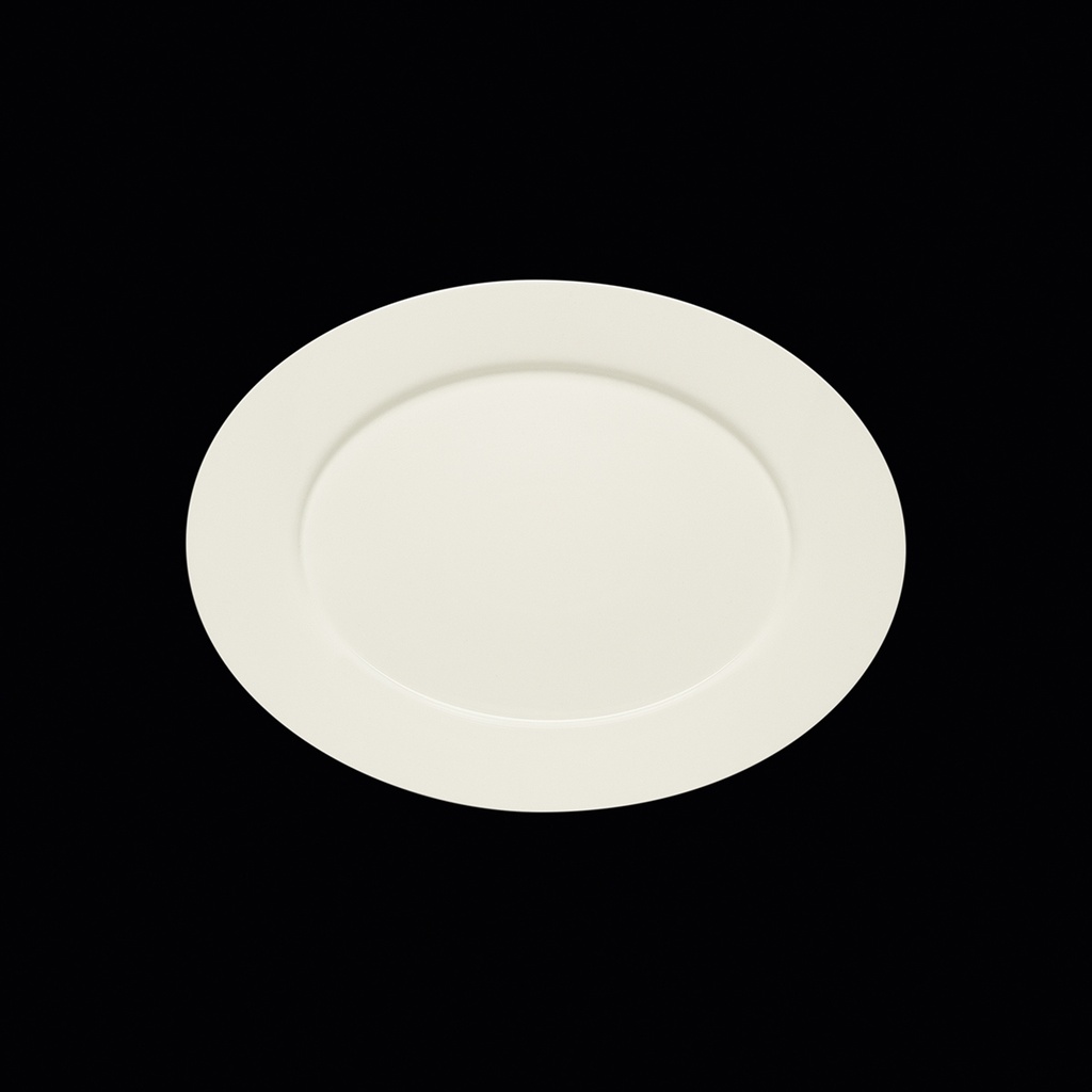 Platte Fahne oval 33 x 24 cm, Purity