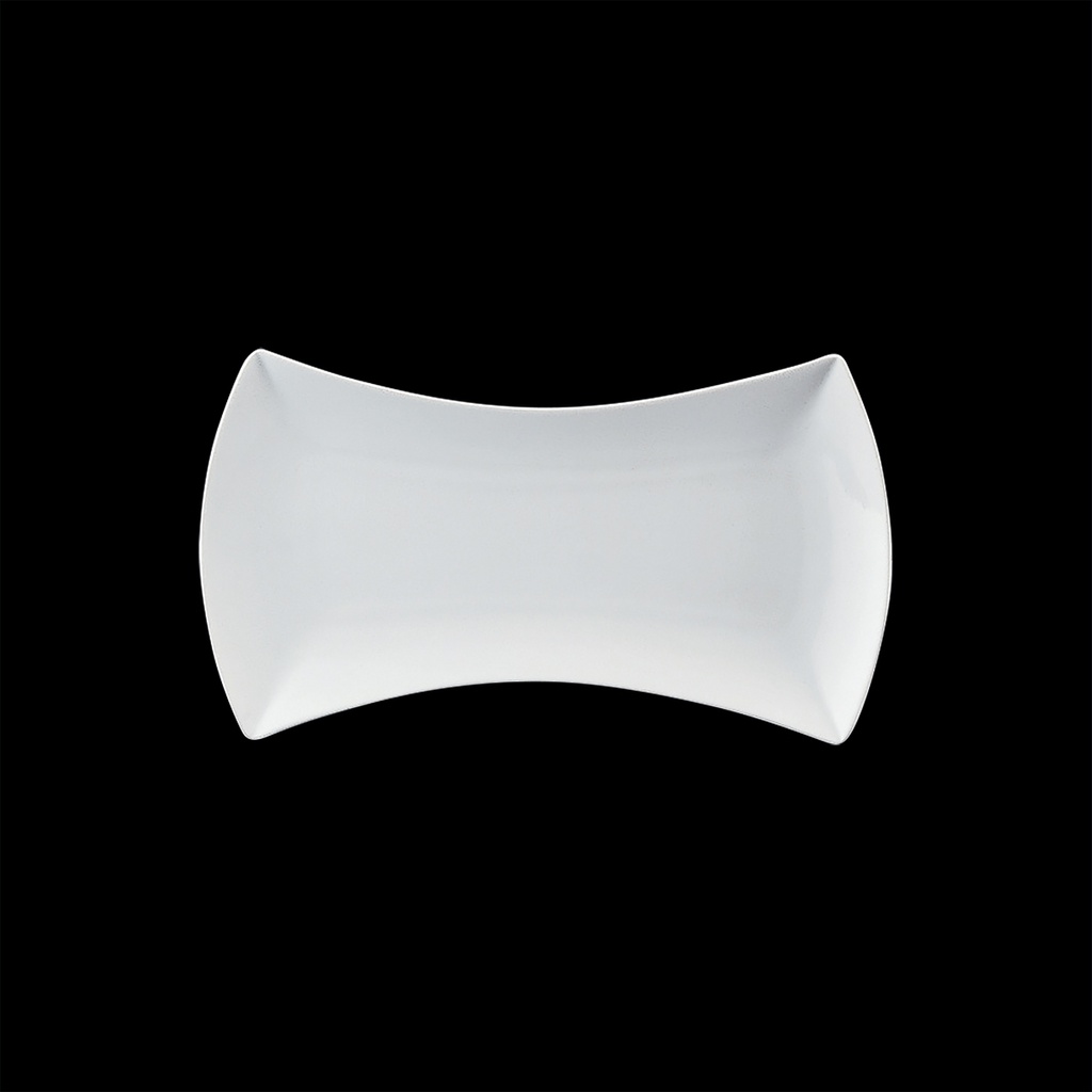 Platte eckig tailliert 32 x 18 cm, Event
