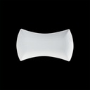 Platte eckig tailliert 32 x 18 cm, Event