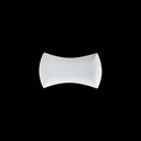 Platte eckig tailliert 45 x 25 cm, Event