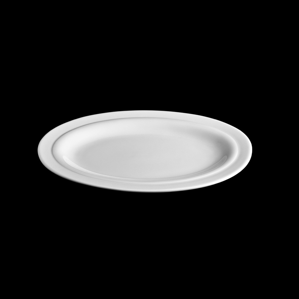 Platte Fahne oval 26 x 19 cm, Joker