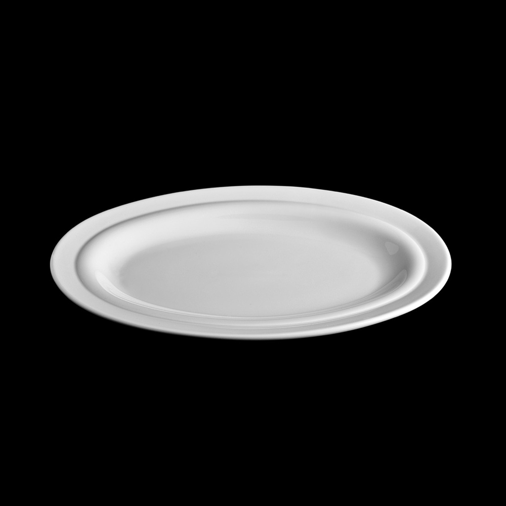 Platte Fahne oval 29 x 21 cm, Joker