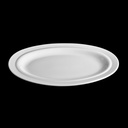 Platte Fahne oval 32 x 23 cm, Joker