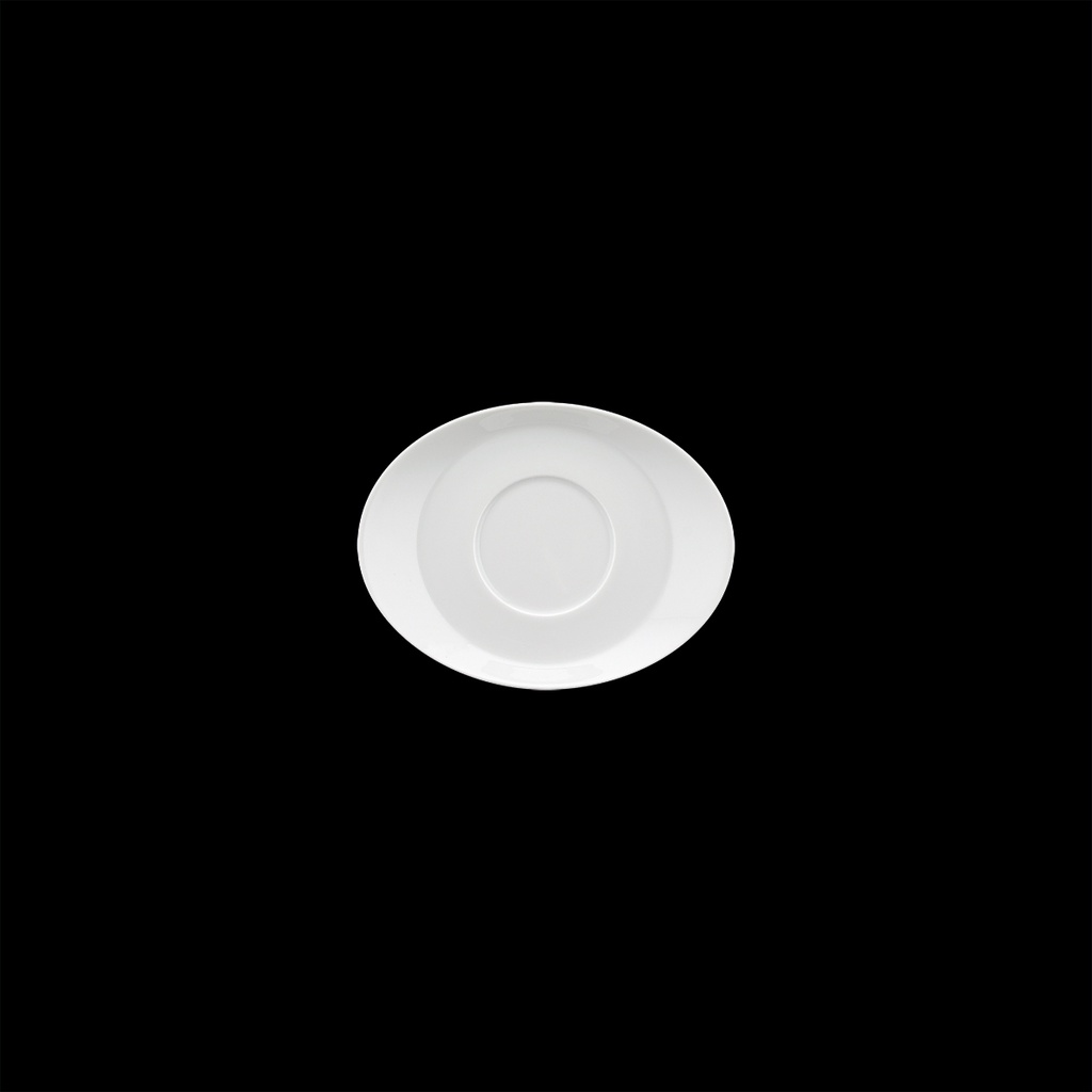 Untertasse oval 17 x 13 cm, Signature