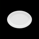 Platte Fahne oval 32 x 23 cm, Avanti Gusto