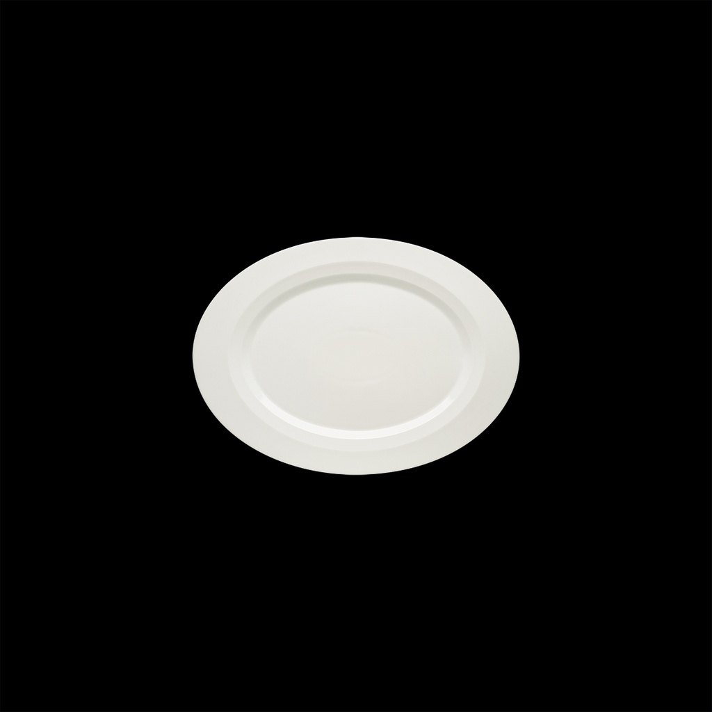 Platte Fahne oval 23 x 17 cm, Allure