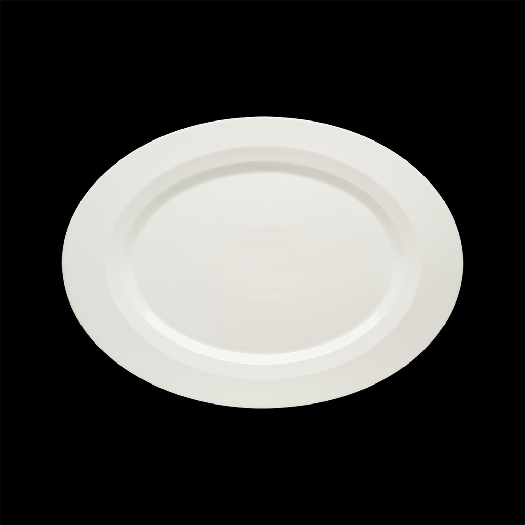 Platte Fahne oval 38 x 28 cm, Allure