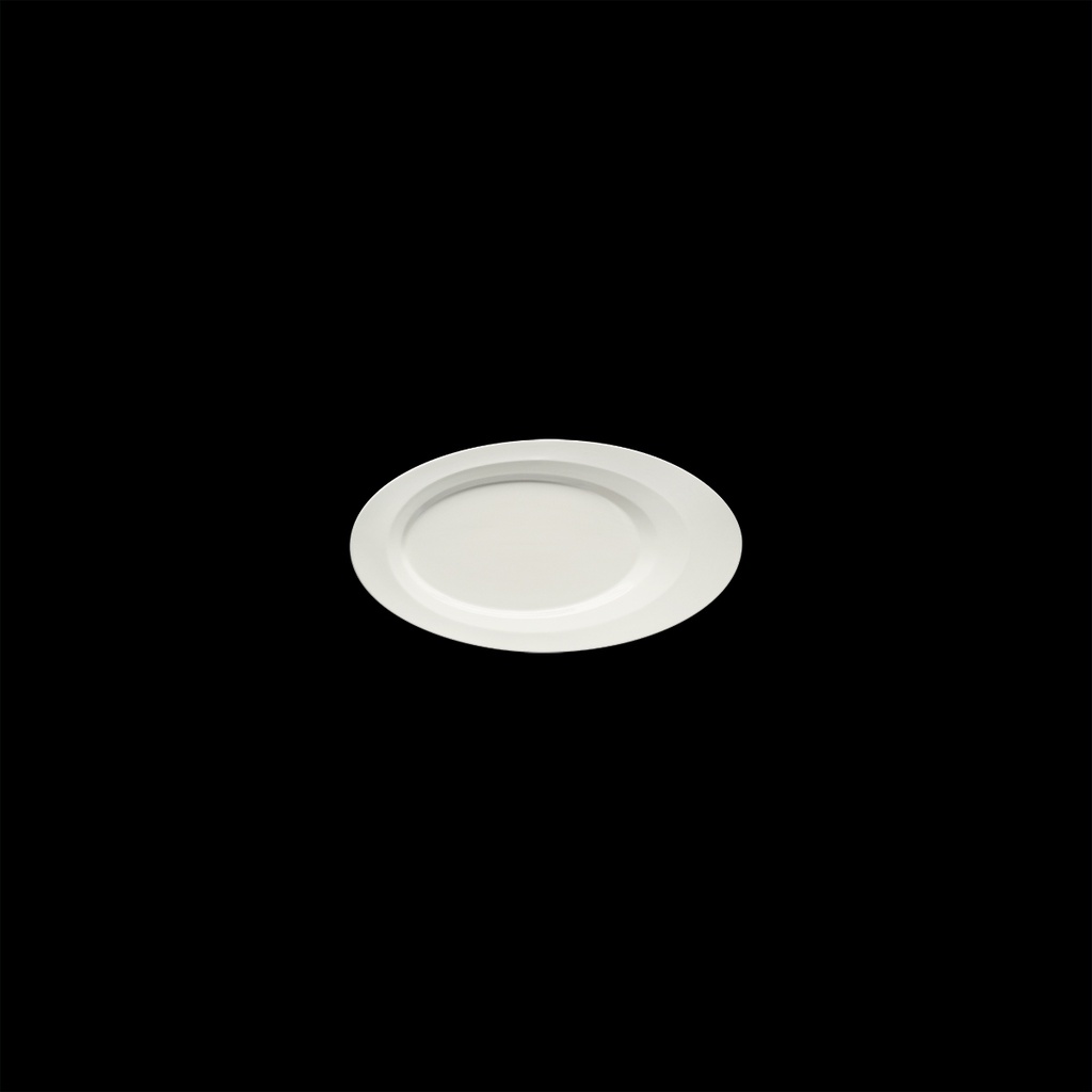 Platte Fahne oval asymmetrisch 18 x 10 cm, Allure