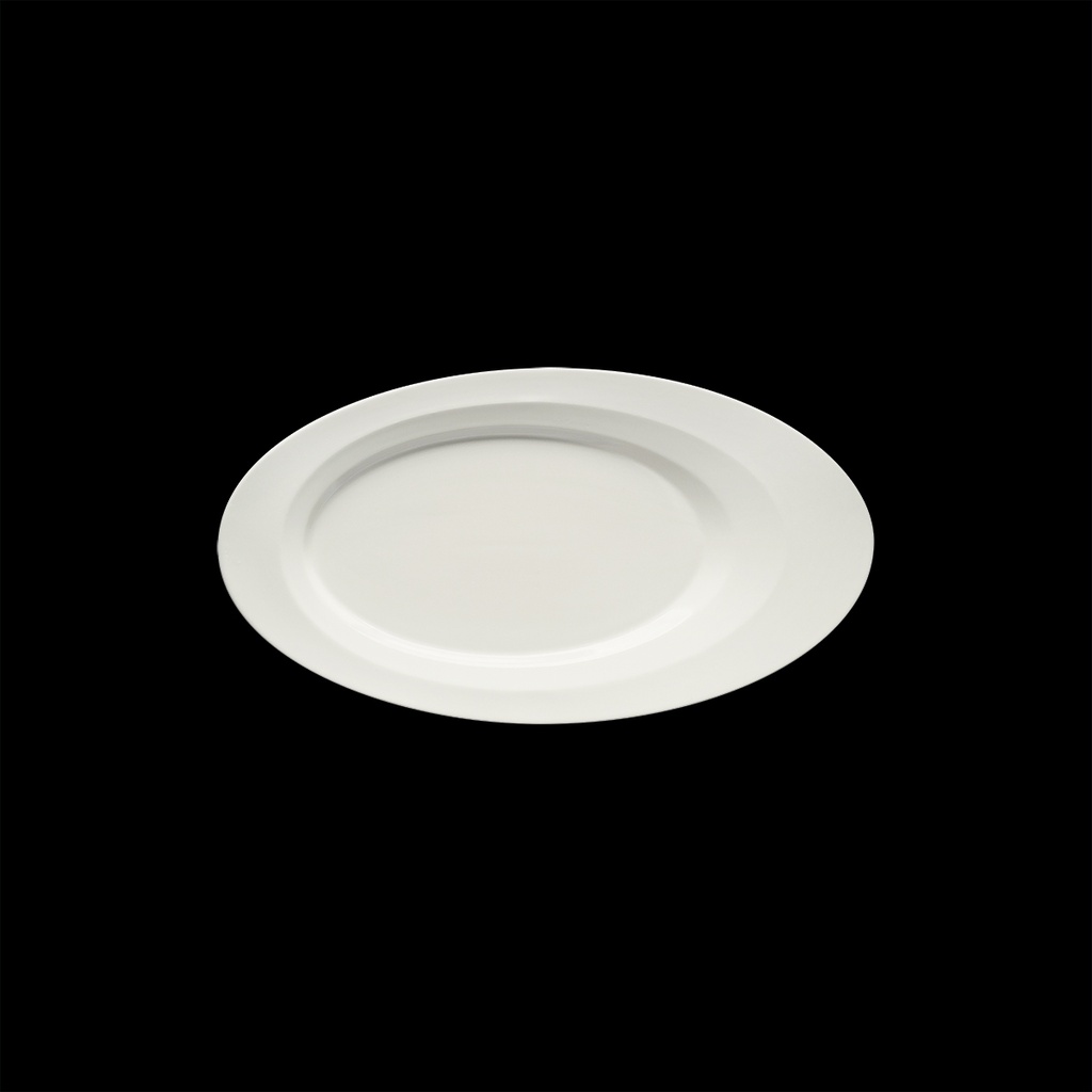 Platte Fahne oval asymmetrisch 30 x 17 cm, Allure