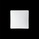 Teller halbtief coup eckig 24 cm, Fine Dining