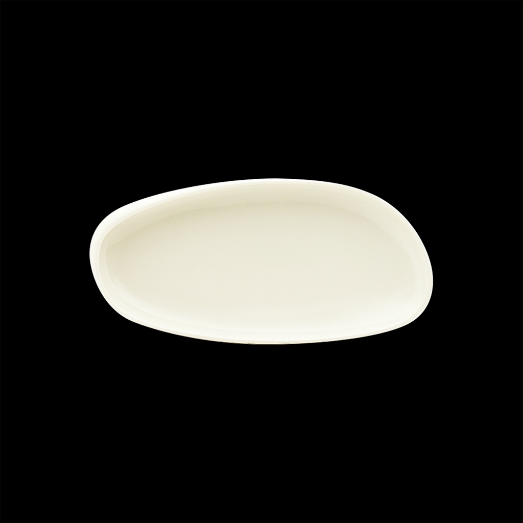 Platte coup asymmetrisch 33 x 14 cm, WellCome